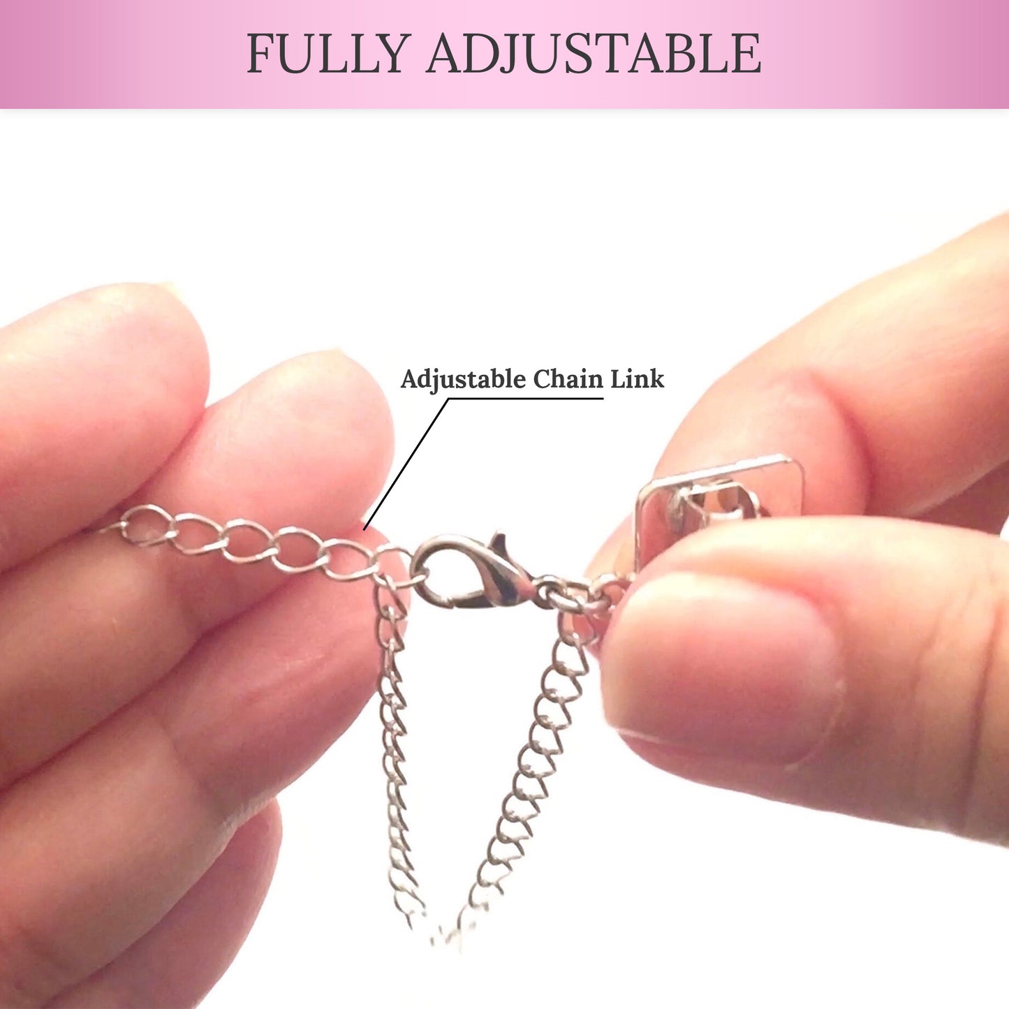 Chain (Silver) Bra Dress Straps