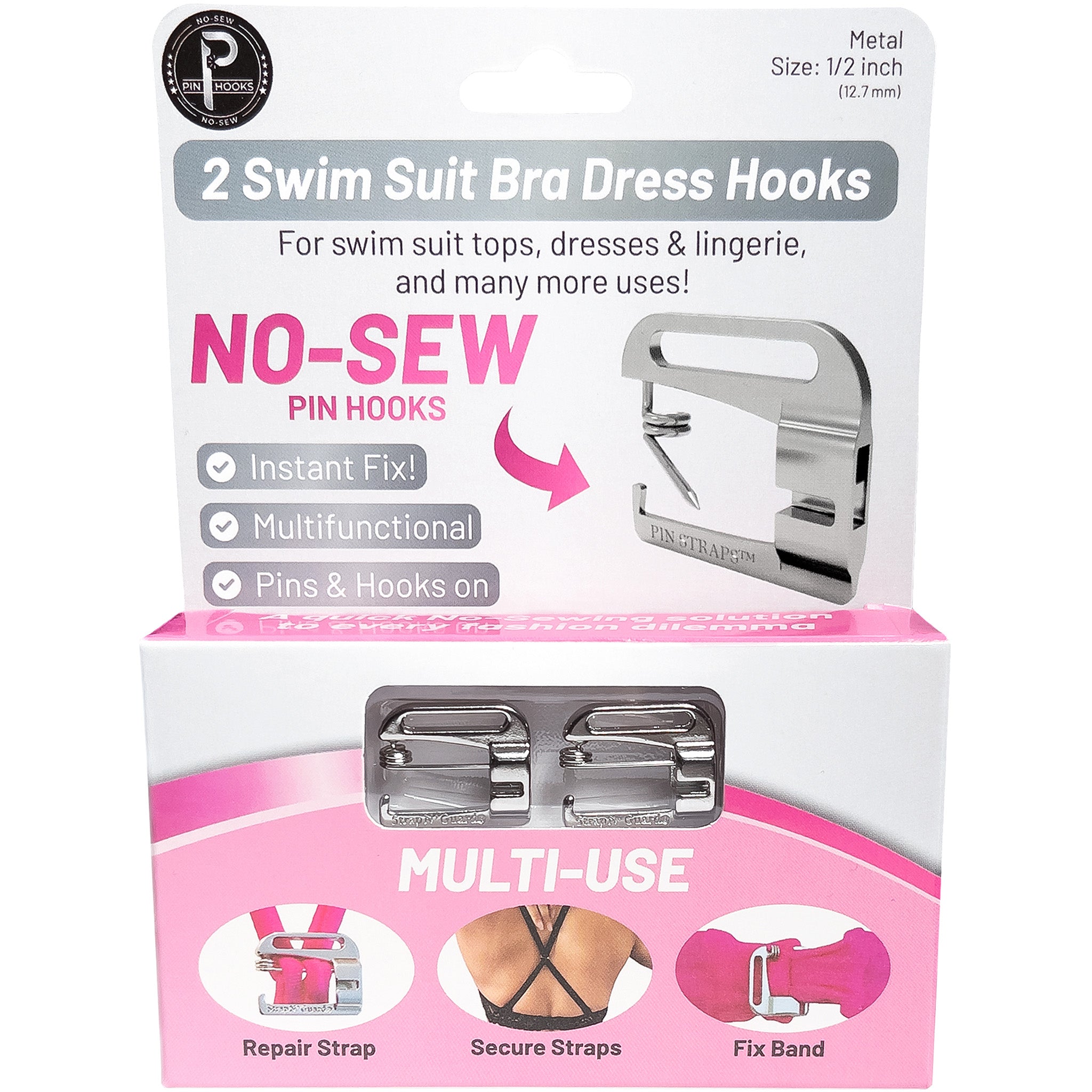 (No Sew) Swimsuit Bra Hook Replacements