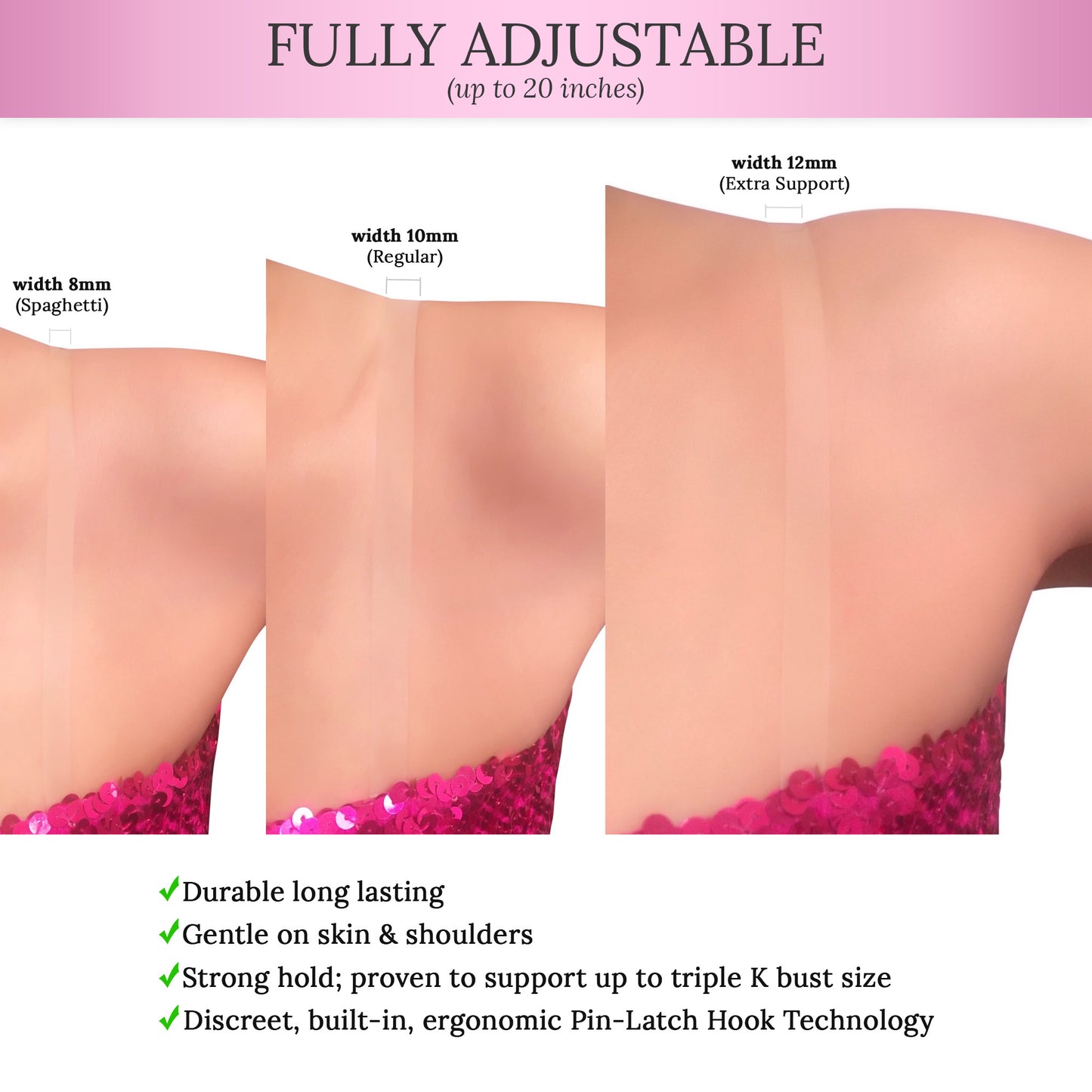 Finding the Perfect Strapless Dress Solution with Pin Straps – PIN STRAPS