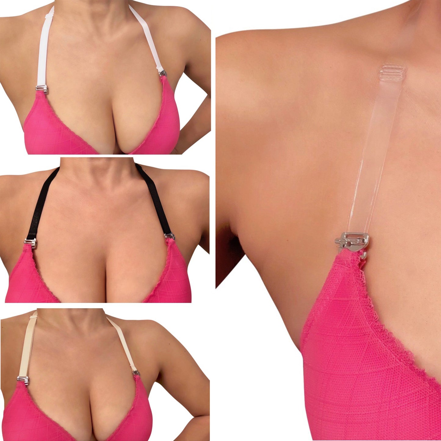 No Slip) Halter Straps for Bras, Swimsuits, Dresses