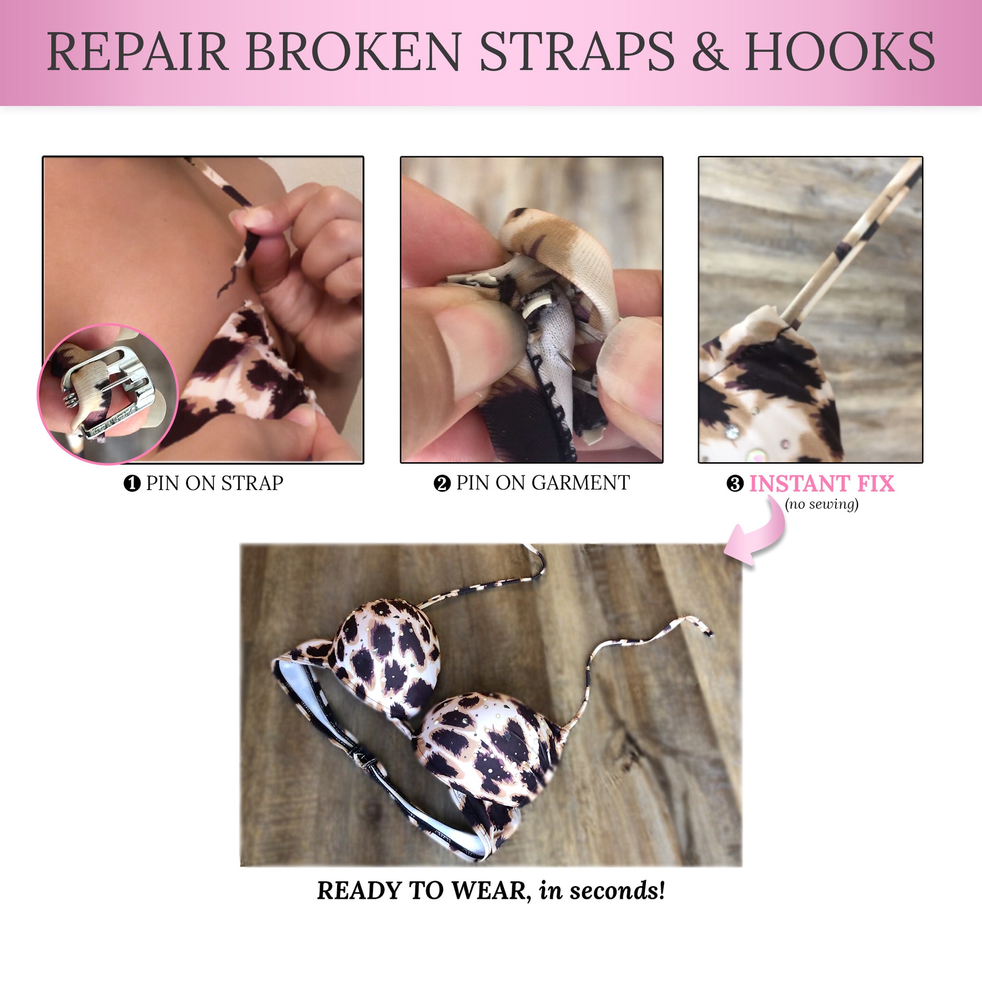 Bra Buckles - Hooks and Loops - Penuar Hook 1.6 cm Lightly Threaded  Swimsuit Hook