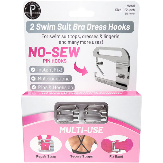(No Sew) Swimsuit Bra Dress Hooks Replacements